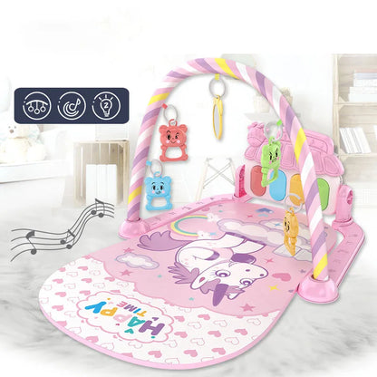Baby-Spielmatte mit Klavier, Licht & Musik für 0–12 Monate