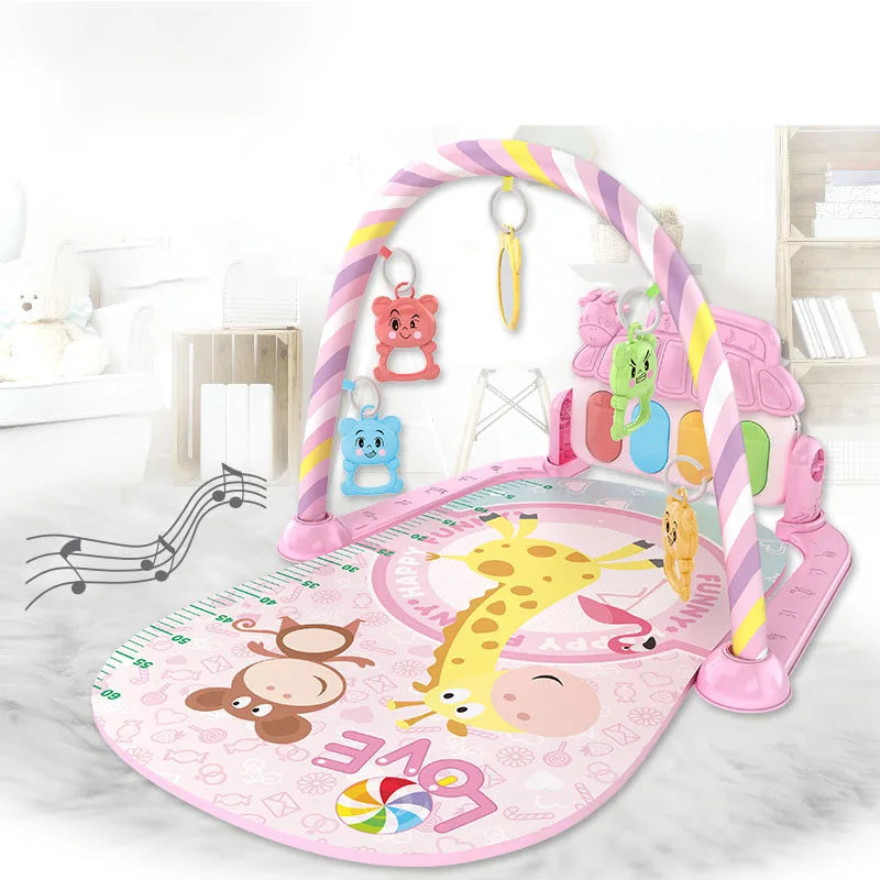 Baby-Spielmatte mit Klavier, Licht & Musik für 0–12 Monate