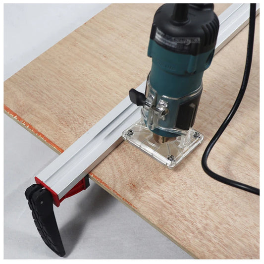 Wood Board Clamp Straight Edge Clamp For Flip Saw Electric Circular Saw Cutting Guide Ruler Fixing Clip Fixture Woodworking Tool